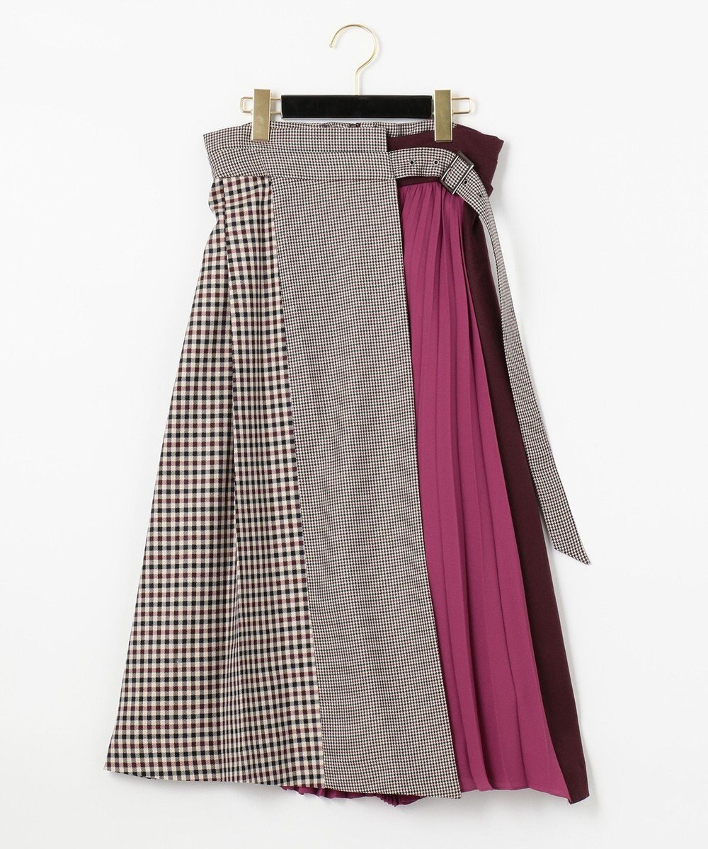 イレヘム配色ラップスカート Grace Continental Grace Continental グレースコンチネンタル 通販