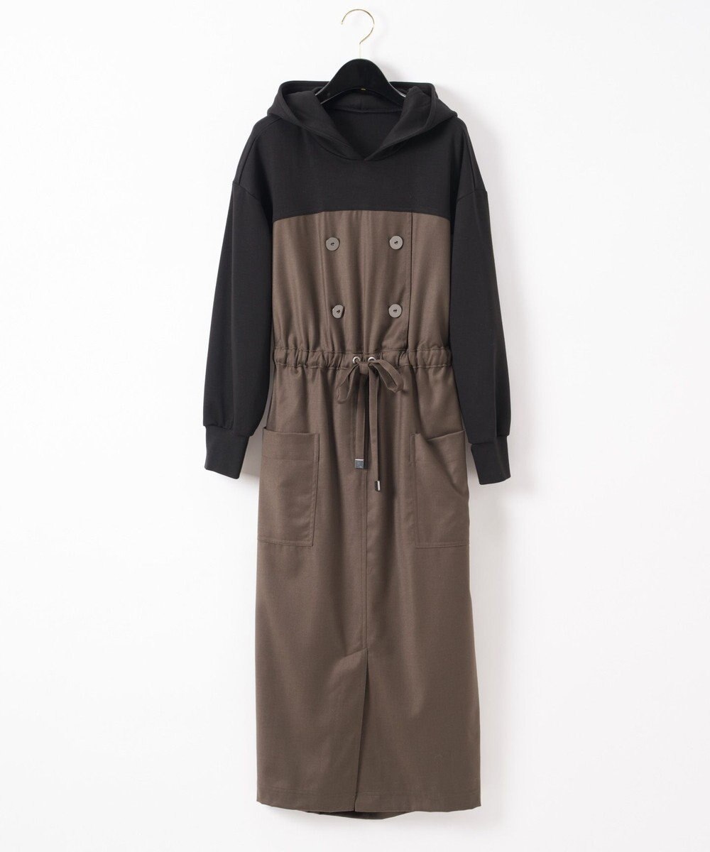フード付トレンチ風ワンピース Grace Continental Grace Continental グレースコンチネンタル 通販 フード付トレンチ風ワンピース Grace Continental Grace Continental グレースコンチネンタル 通販