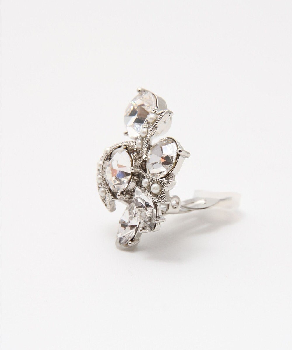 GRACE CONTINENTAL ラインストーンイヤークリップ