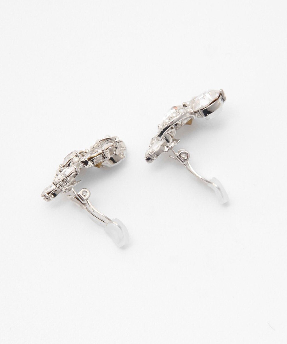 GRACE CONTINENTAL ラインストーンイヤークリップ 