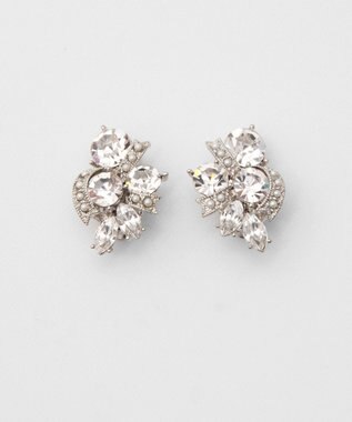 GRACE CONTINENTAL ラインストーンイヤークリップ