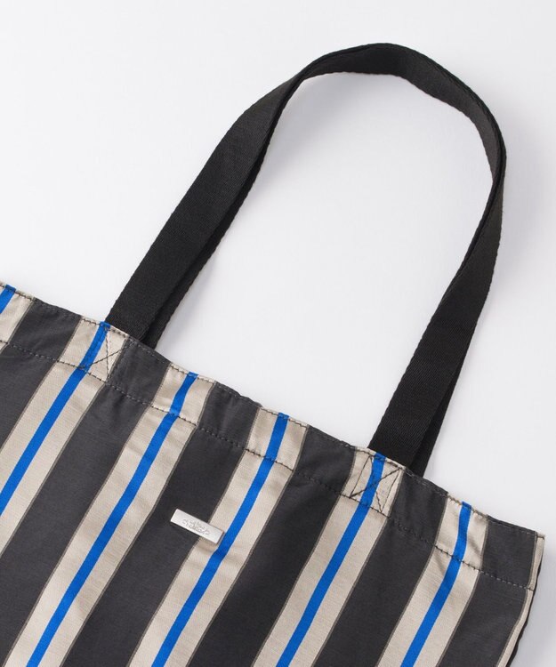 GRACE CONTINENTAL ファブリックトートバッグ ブルー