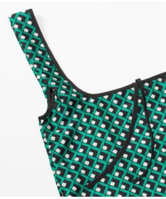 GRACE CONTINENTAL ファブリックマルシェバッグ