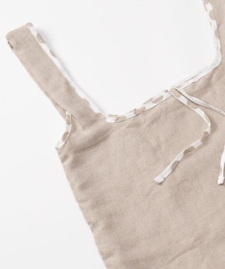 GRACE CONTINENTAL ファブリックマルシェバッグ ベージュ