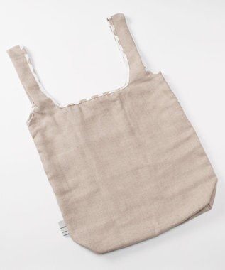 GRACE CONTINENTAL ファブリックマルシェバッグ ベージュ