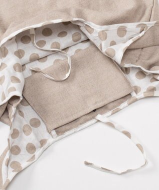 GRACE CONTINENTAL ファブリックマルシェバッグ ベージュ