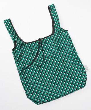 GRACE CONTINENTAL ファブリックマルシェバッグ グリーン