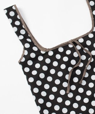 GRACE CONTINENTAL ファブリックマルシェバッグ ホワイト