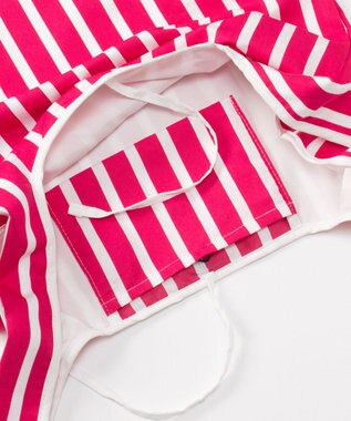 GRACE CONTINENTAL ファブリックマルシェバッグ レッド