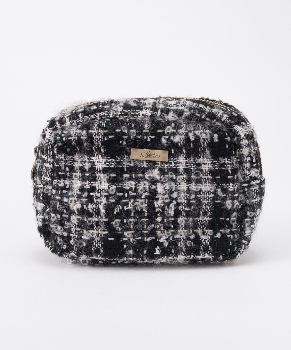 GRACE CONTINENTAL ファブリックスクエアポーチ 