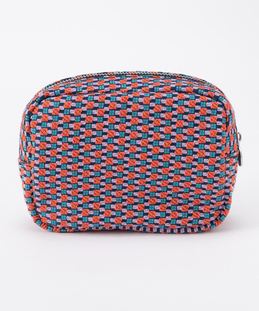 GRACE CONTINENTAL ファブリックスクエアポーチ 