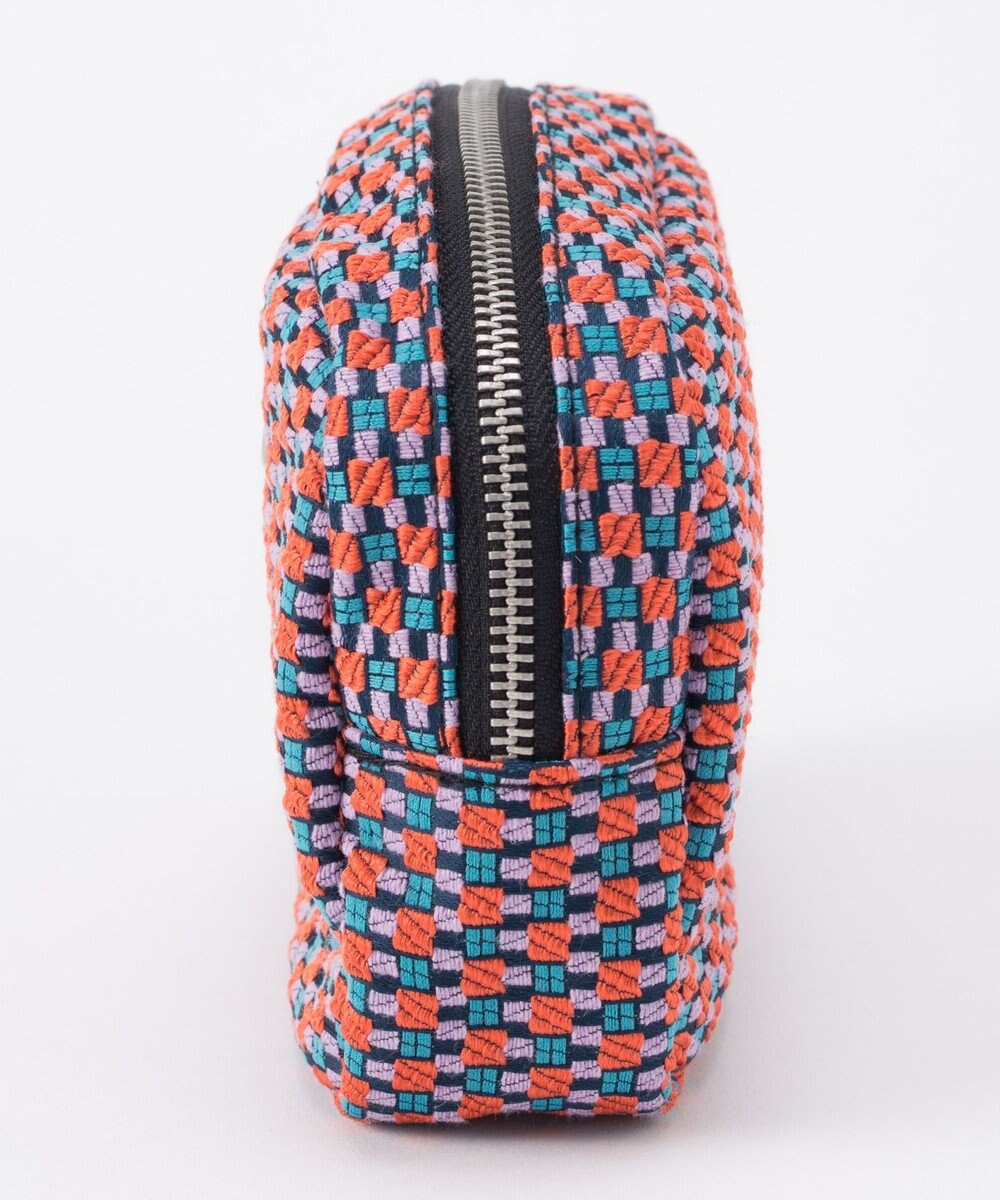 GRACE CONTINENTAL ファブリックスクエアポーチ 