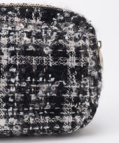 GRACE CONTINENTAL ファブリックスクエアポーチ