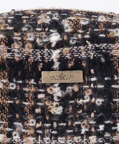 GRACE CONTINENTAL ファブリックスクエアポーチ