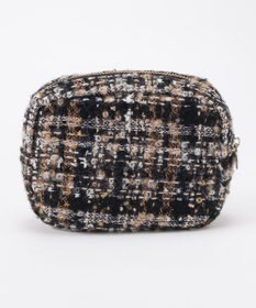 GRACE CONTINENTAL ファブリックスクエアポーチ