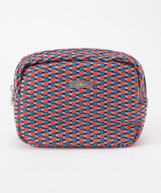 GRACE CONTINENTAL ファブリックスクエアポーチ