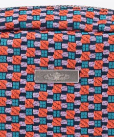 GRACE CONTINENTAL ファブリックスクエアポーチ