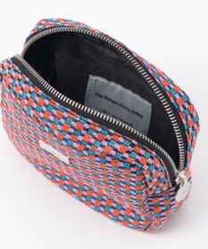 GRACE CONTINENTAL ファブリックスクエアポーチ