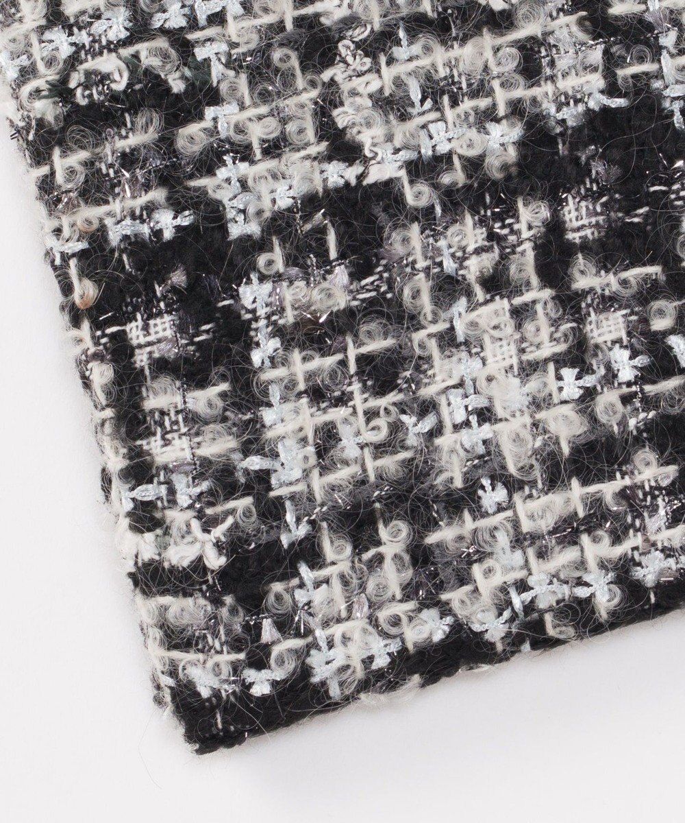 GRACE CONTINENTAL ファブリックフラットポーチ