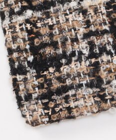 GRACE CONTINENTAL ファブリックフラットポーチ