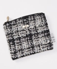 GRACE CONTINENTAL ファブリックフラットポーチ