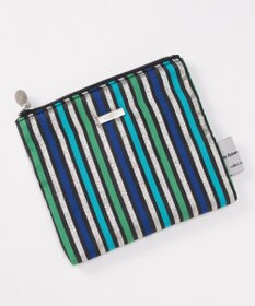 GRACE CONTINENTAL ファブリックフラットポーチ