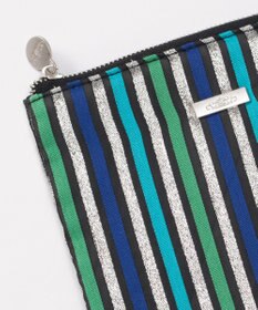 GRACE CONTINENTAL ファブリックフラットポーチ