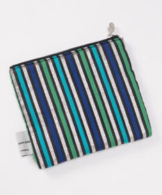 GRACE CONTINENTAL ファブリックフラットポーチ