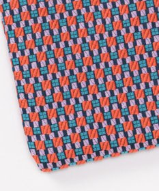 GRACE CONTINENTAL ファブリックフラットポーチ