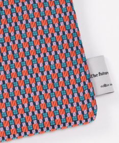 GRACE CONTINENTAL ファブリックフラットポーチ