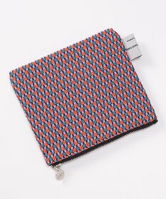 GRACE CONTINENTAL ファブリックフラットポーチ