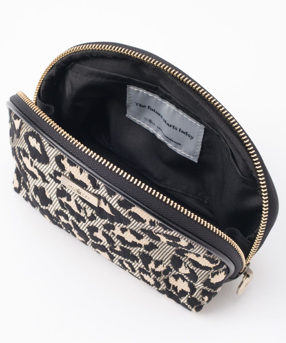 GRACE CONTINENTAL ファブリックシェルポーチ 