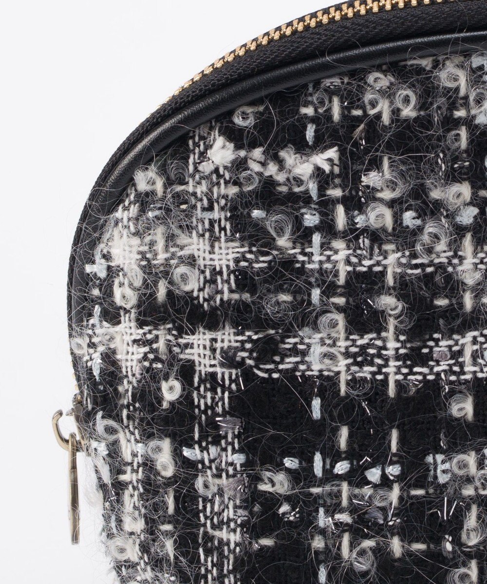 GRACE CONTINENTAL ファブリックシェルポーチ 