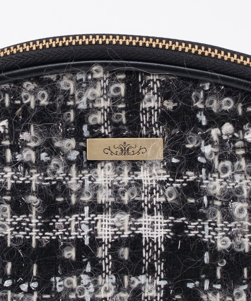 GRACE CONTINENTAL ファブリックシェルポーチ 