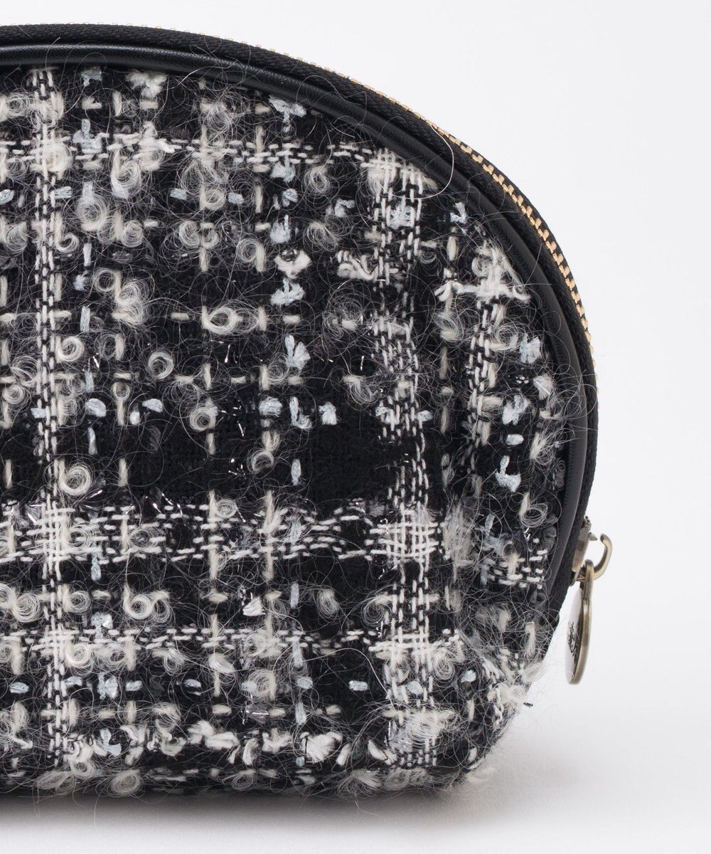 GRACE CONTINENTAL ファブリックシェルポーチ 