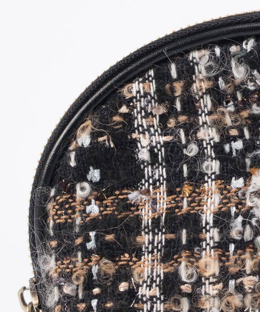 GRACE CONTINENTAL ファブリックシェルポーチ 