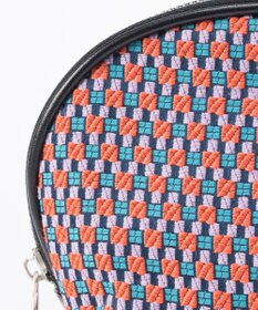 GRACE CONTINENTAL ファブリックシェルポーチ