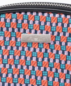 GRACE CONTINENTAL ファブリックシェルポーチ