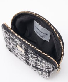 GRACE CONTINENTAL ファブリックシェルポーチ