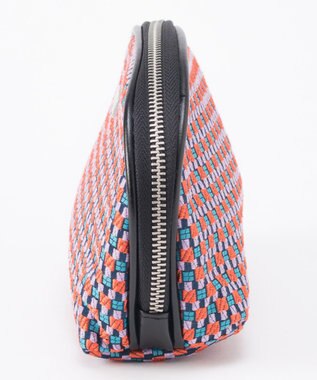 GRACE CONTINENTAL ファブリックシェルポーチ ローズ