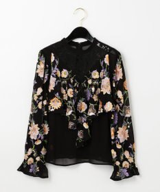 マルチ刺繍フリルトップ / GRACE CONTINENTAL | GRACE