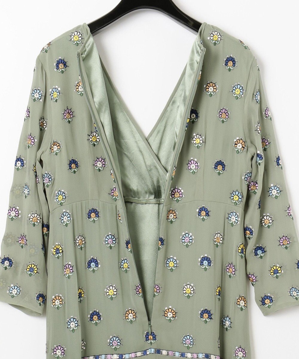 エスニック刺繍ロングワンピース Grace Continental Grace Continental グレースコンチネンタル 通販