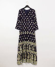 エスニック刺繍ロングワンピース Grace Continental Grace Continental グレースコンチネンタル 通販