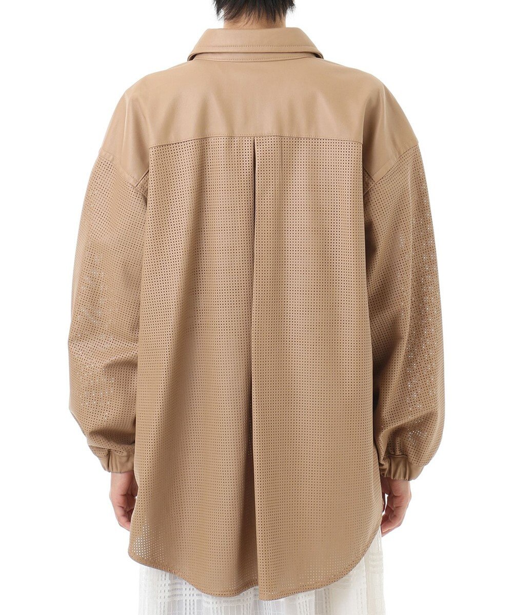 パンチングレザーシャツ / GRACE CONTINENTAL | GRACE CONTINENTAL グレースコンチネンタル 通販