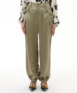 サテンカーゴパンツ Grace Continental Grace Continental グレースコンチネンタル 通販