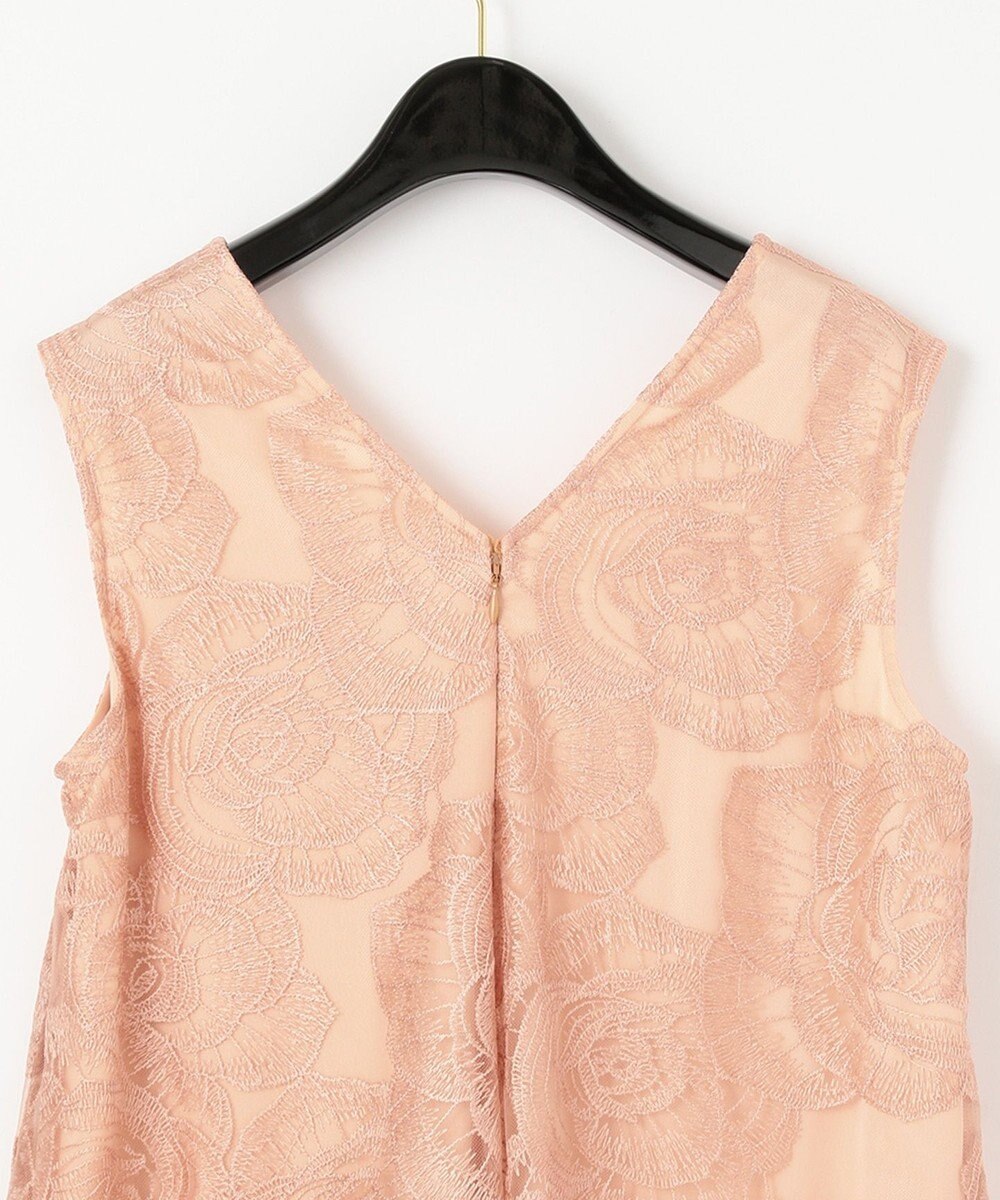 GRACE CONTINENTAL ローズembコンビドレス 