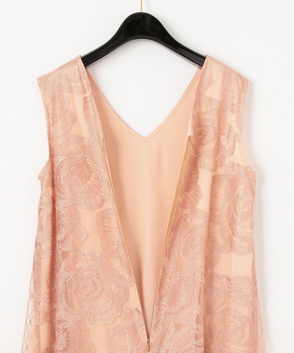 GRACE CONTINENTAL ローズembコンビドレス 