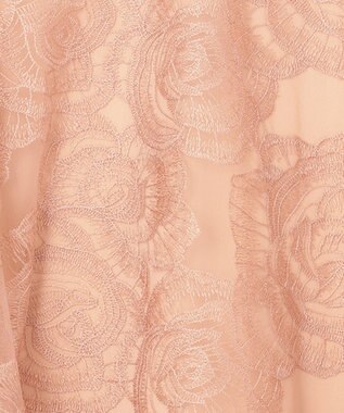 GRACE CONTINENTAL ローズembコンビドレス ピンク