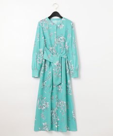 フラワープリントロングシャツワンピース Grace Continental Grace Continental グレースコンチネンタル 通販