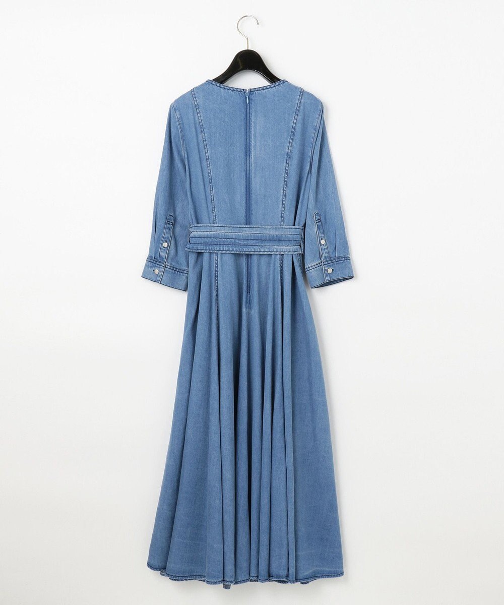 カシュクールデニムワンピース Grace Continental Grace Continental グレースコンチネンタル 通販